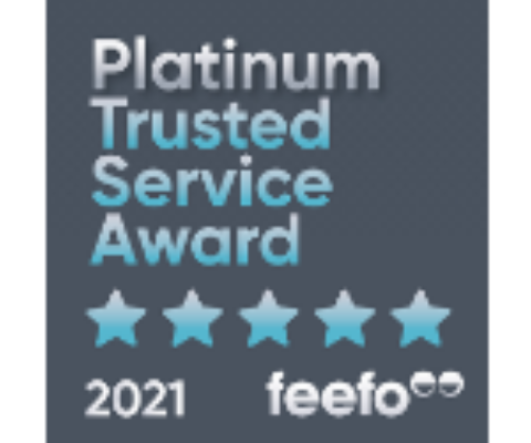 Platinum Trusted Service Award 2021