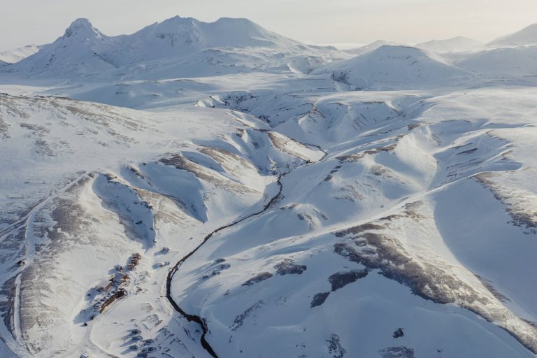 kerlingarfjoll-highland-base-aerial-view-winter