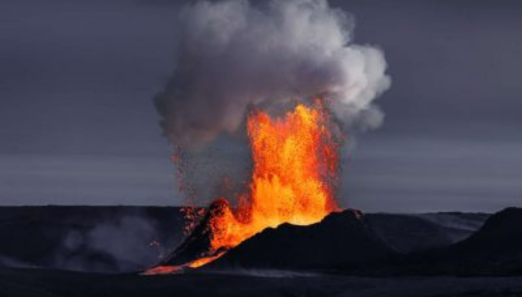 Picture of Fagradalsfjall eruption in Iceland