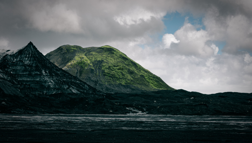 Picture of Katla volcano in Iceland