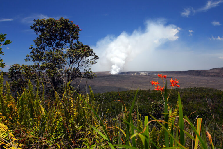 hawaii big island kilauea volcano national park istk