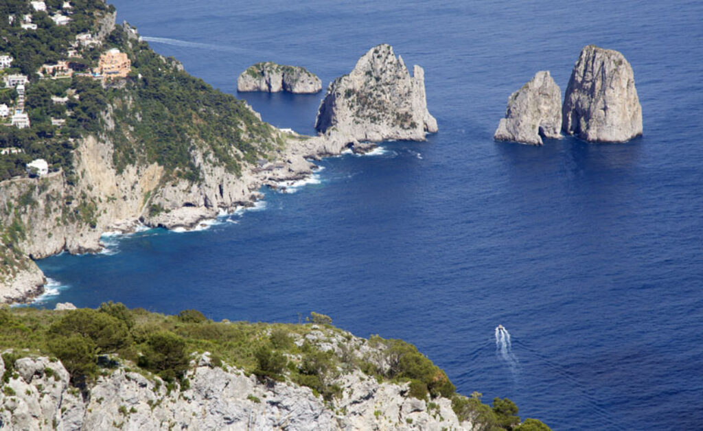 italy isle of capri coastline istock