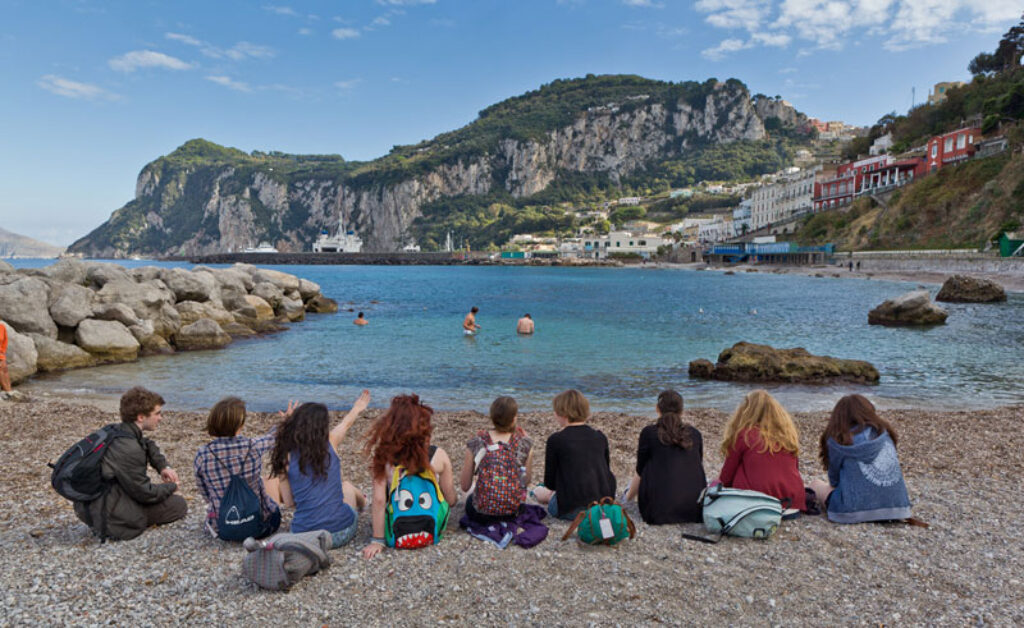 italy naples isle of capri school trip rth