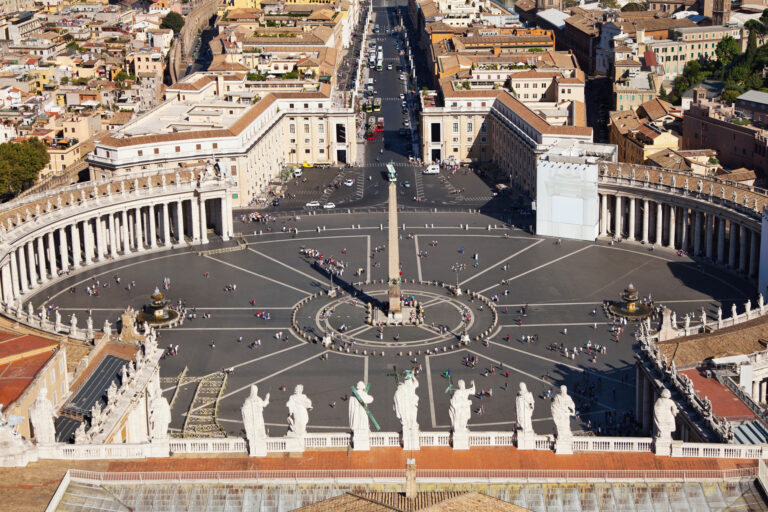 italy rome st peters square istk