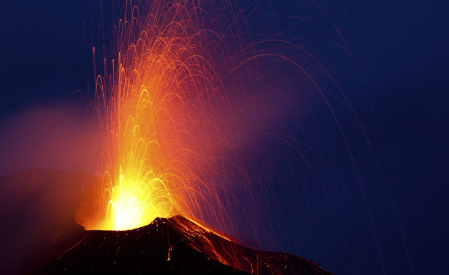 italy sicily mt etna lava eruption istock