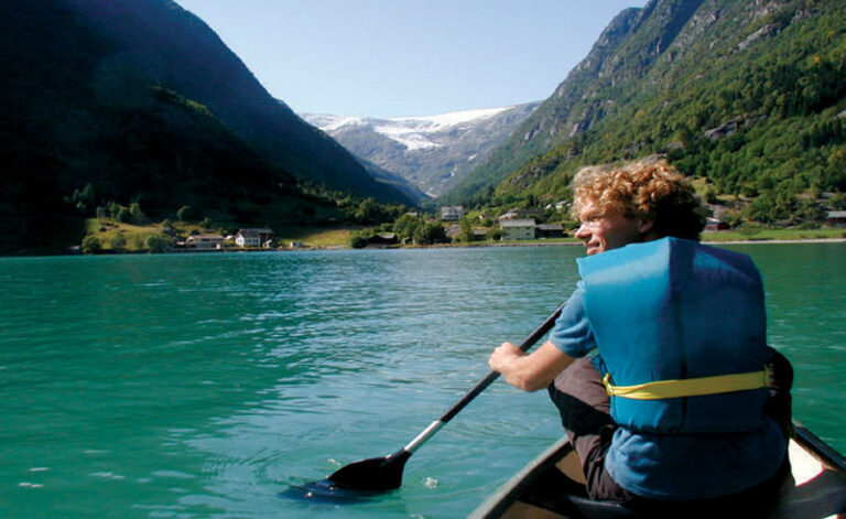 norway fjord canoeing