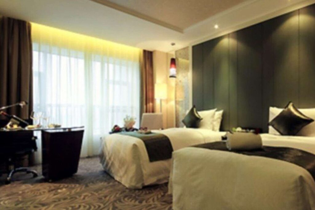 edu china hotel chengdu bedroom